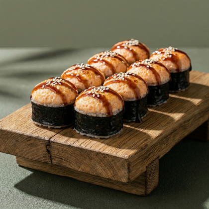 Запеченный с курицей