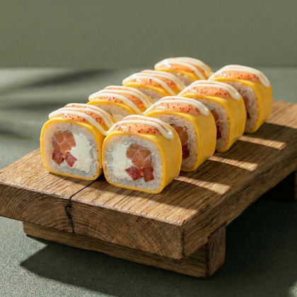 Тортилья с лососем