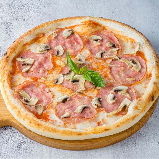 Пицца Ветчина с грибами Большая