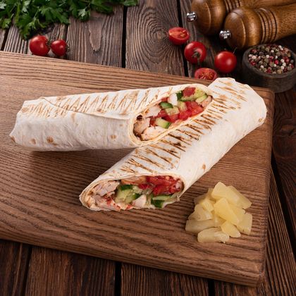 Мини-шаверма Гавайская с ананасом