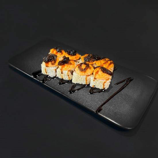 Ролл с бальзамическом луком