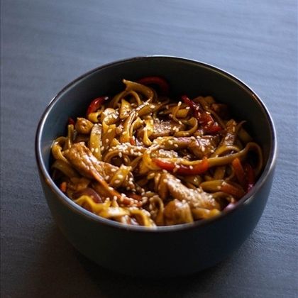 Вок с говядиной