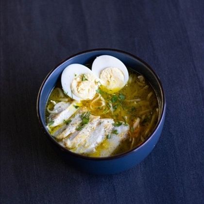 Куриная лапша