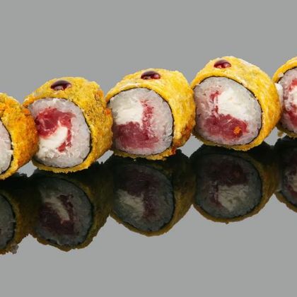 Темпура ролл "Тунец с соусом унаги"