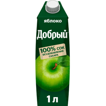 Сок Добрый Зеленое яблоко