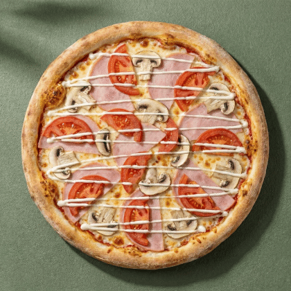 Ветчина с грибами