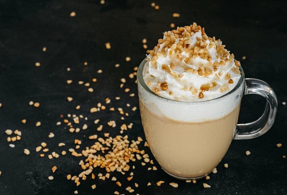 Цитрусовый раф кофе