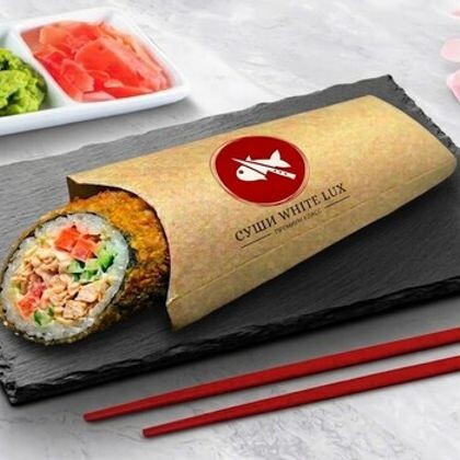 Шаверма с курицей в темпуре