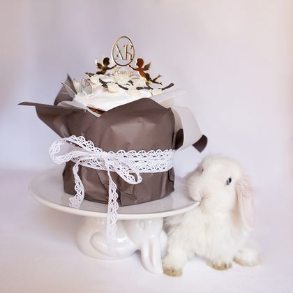 Кулич апельсин-молочный шоколад