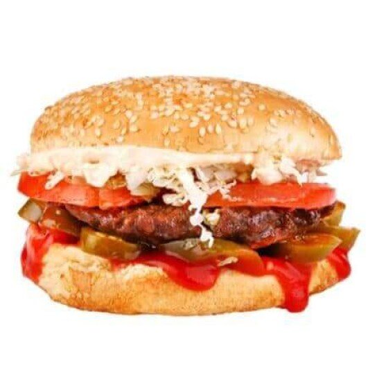 Чизбургер с беконом