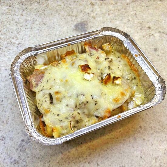 Тартифлет с курицей и беконом