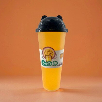 Фруктовый напиток Lebin с соком маракуйи и кусочками желе 620мл. КНР, Китай