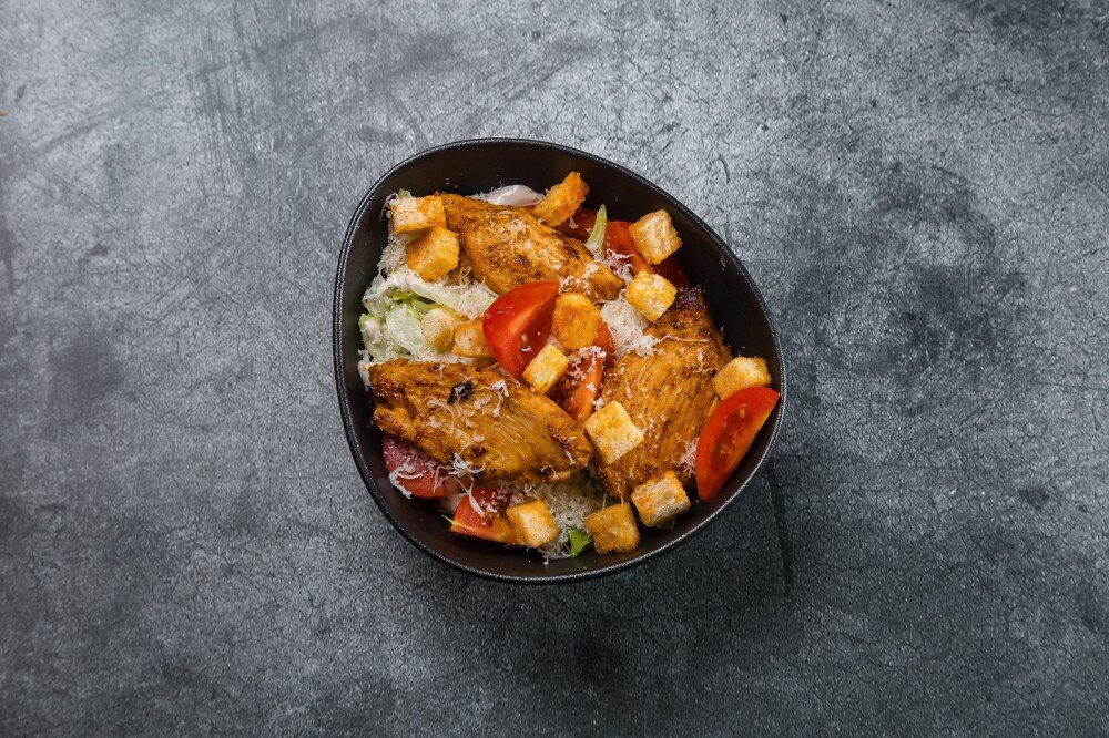 Салат "Цезарь" с курицей