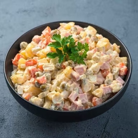 с-т Оливье с ветчиной