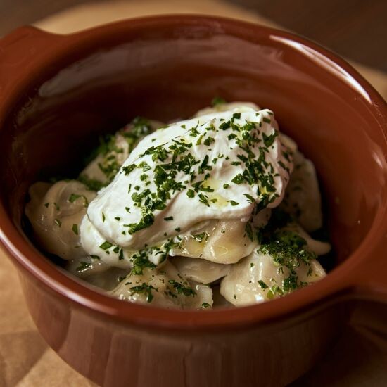 Мясные пельмени