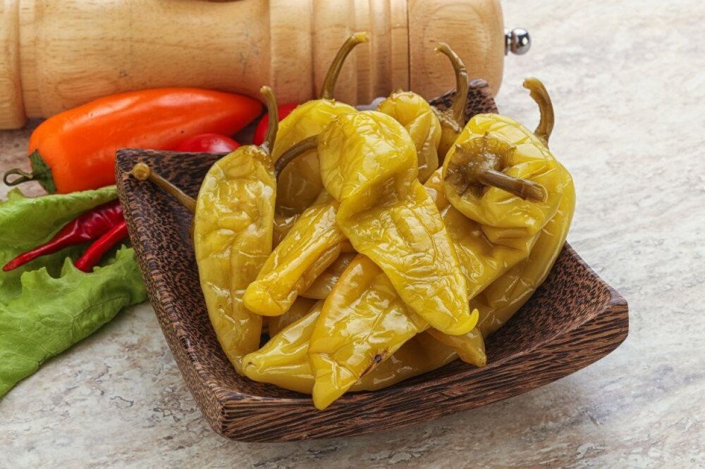 Маринованный острый перец по грузински