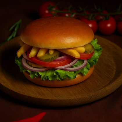 Бургер вегетарианский