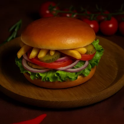 Бургер вегетарианский