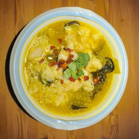 金汤酸菜鱼 / Рыба с пикулями