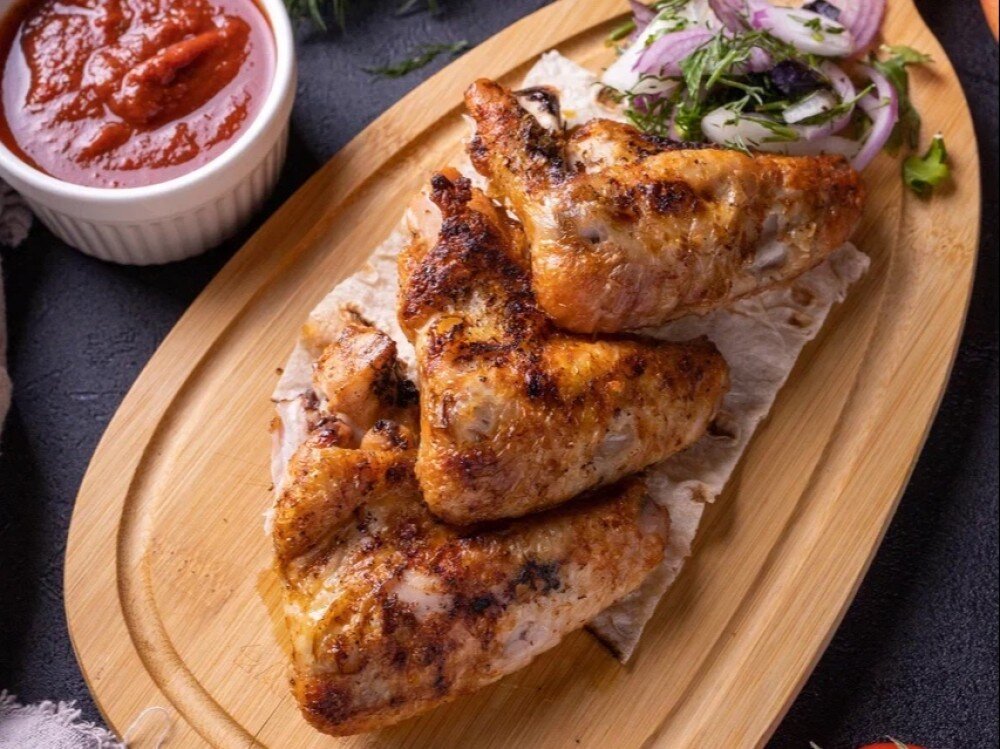 Шашлык из куриных крылышек