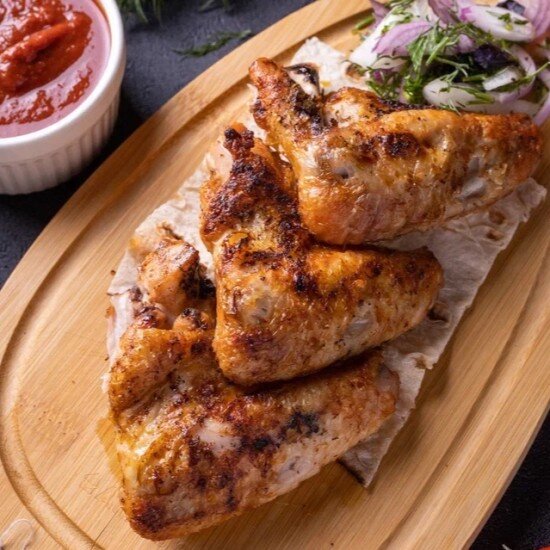 Шашлык из куриных крылышек