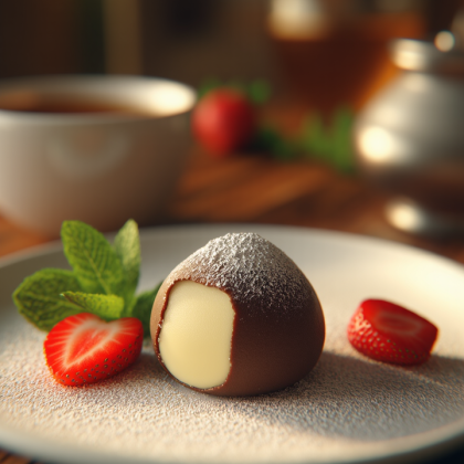 Трюфель с твердым сыром