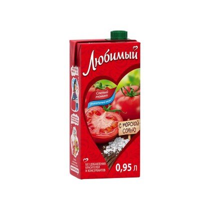 Сок Любимый Спелый томат 950 мл