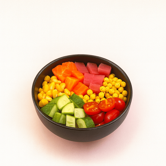 Поке Много Лосося и Тунца