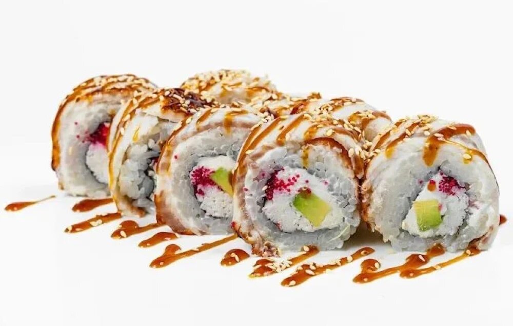 Фила унаги с крабом