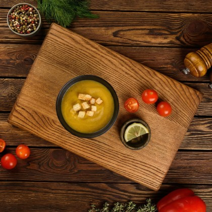 Турецкий суп-пюре из чечевицы