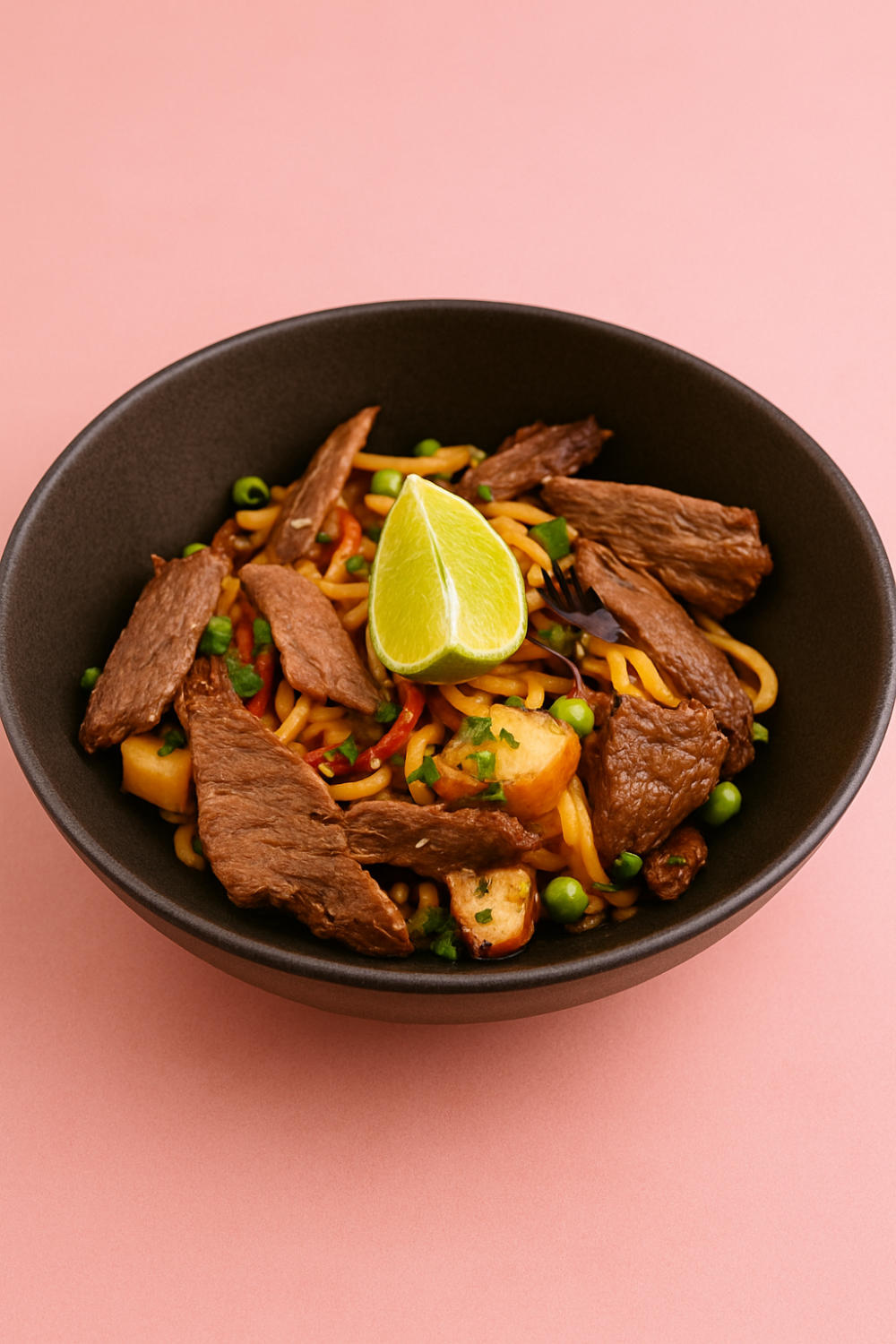 Вок с Жареной Говядиной