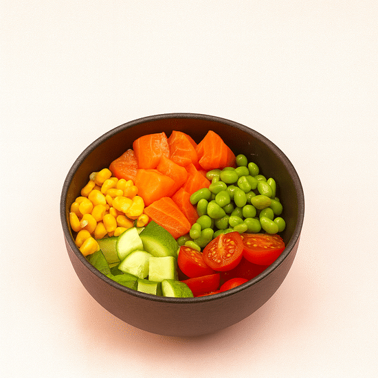 Поке Много Лосося