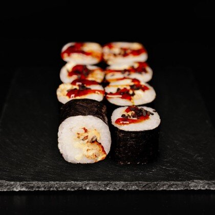 Мак с угрём