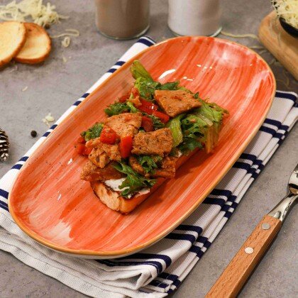 Брускетта с бужениной