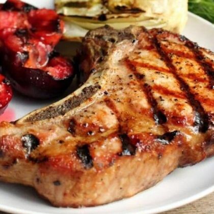 Стейк из свиной корейки