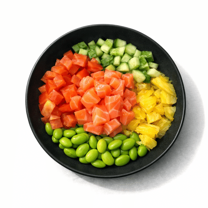 Поке с лососем