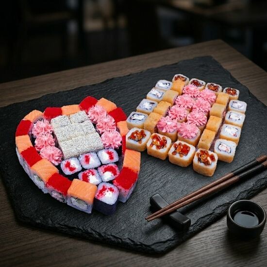 2кг роллов
"Холодное сердце" + "Гефест"