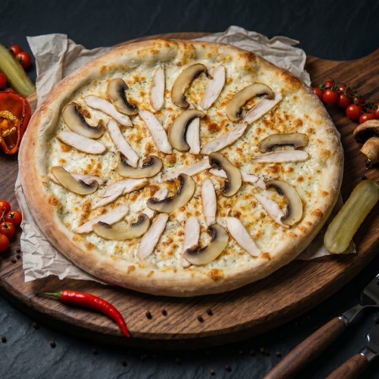 Пицца Курица и Грибы