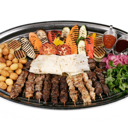 Шашлычная тарелка МИКС на КОМПАНИЮ