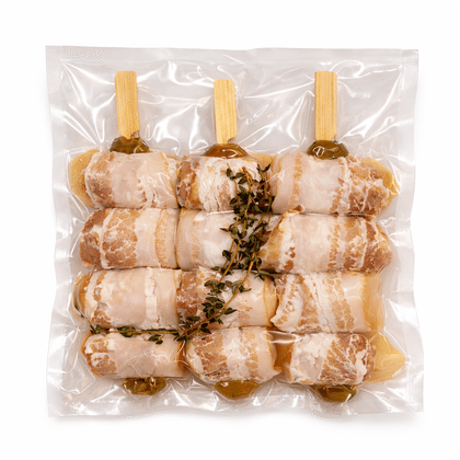 Креветка в беконе