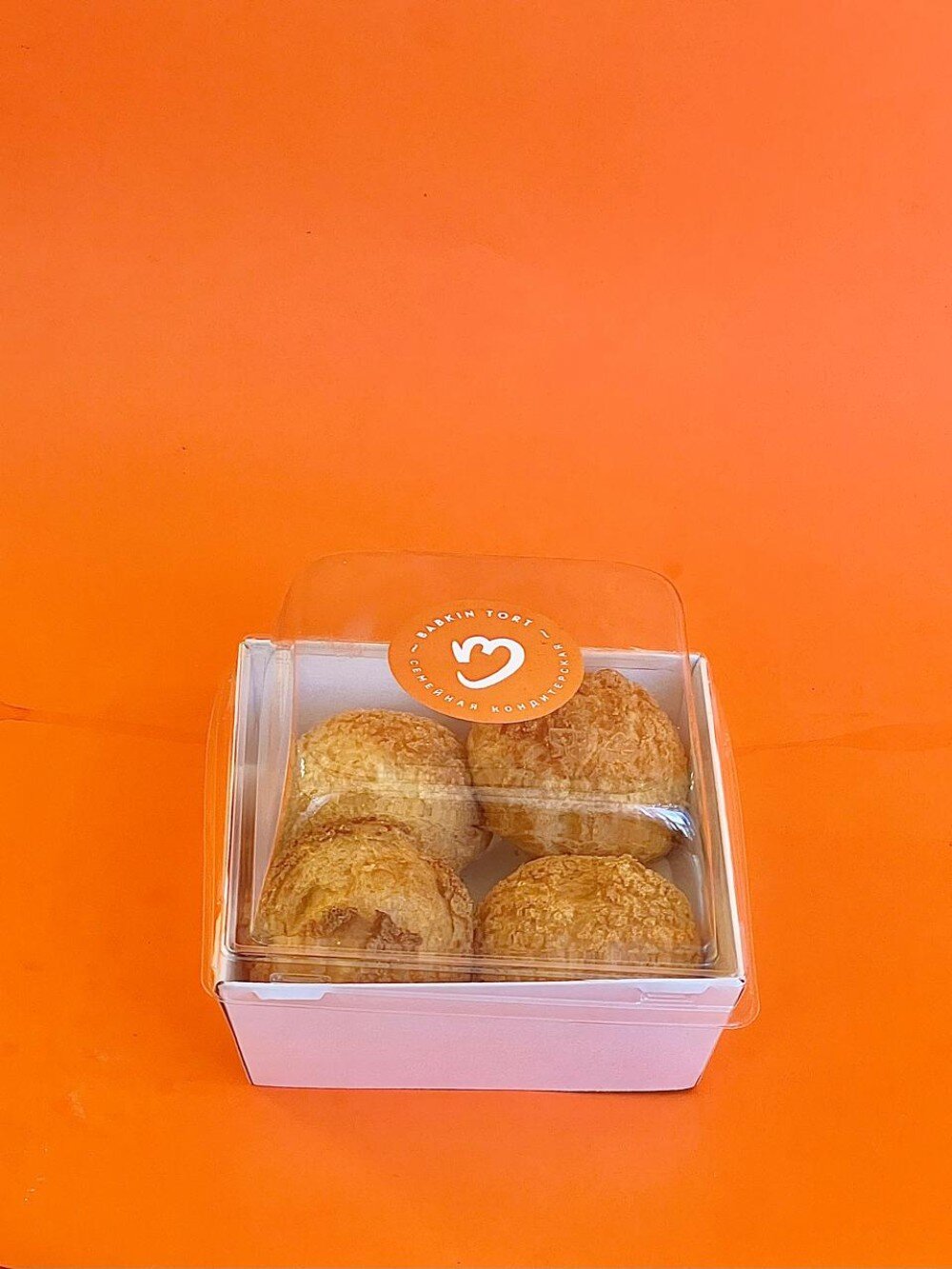 Шу с ванильным кремом