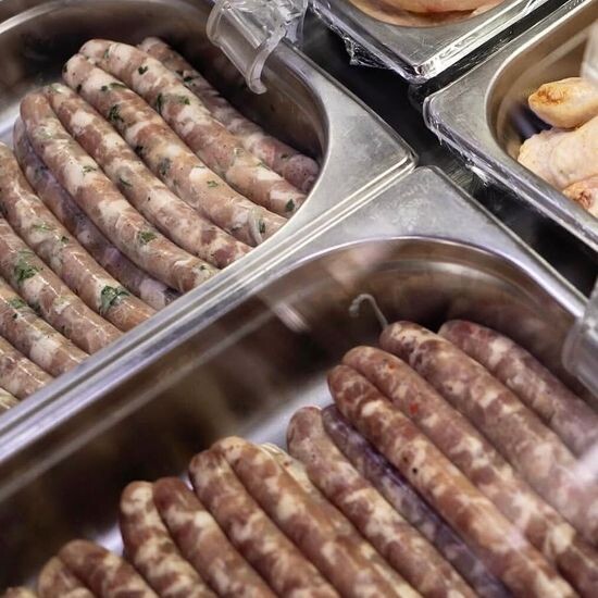 Колбаски куриные с зеленью п/ф зам.