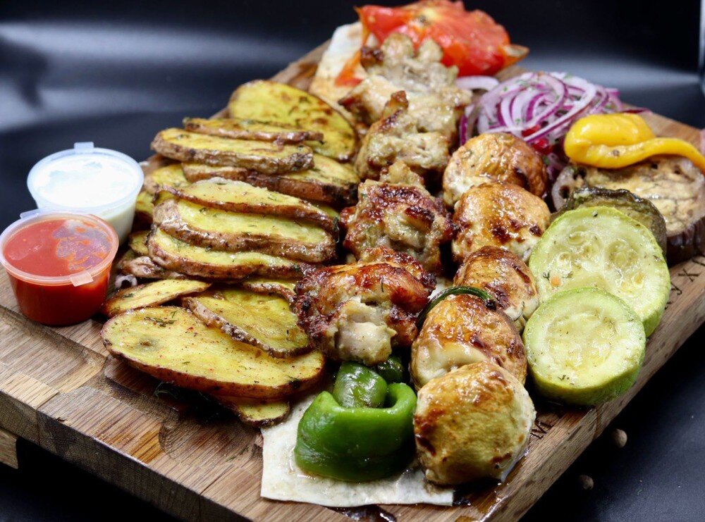 Куриное бедро комбо