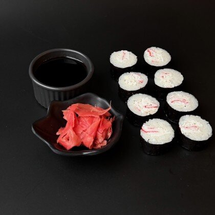 Маки ролл с крабом