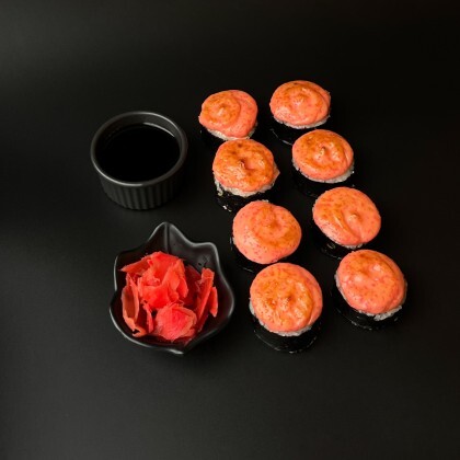 Маки ролл с цыпленком