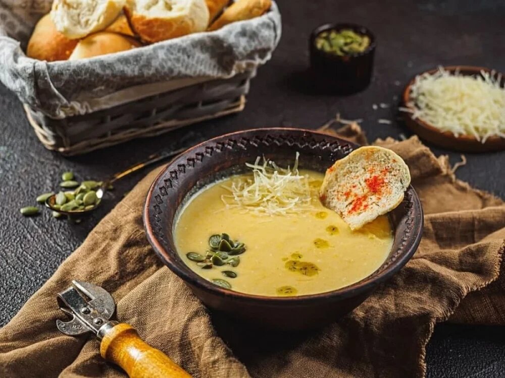 Тыквенный крем-суп