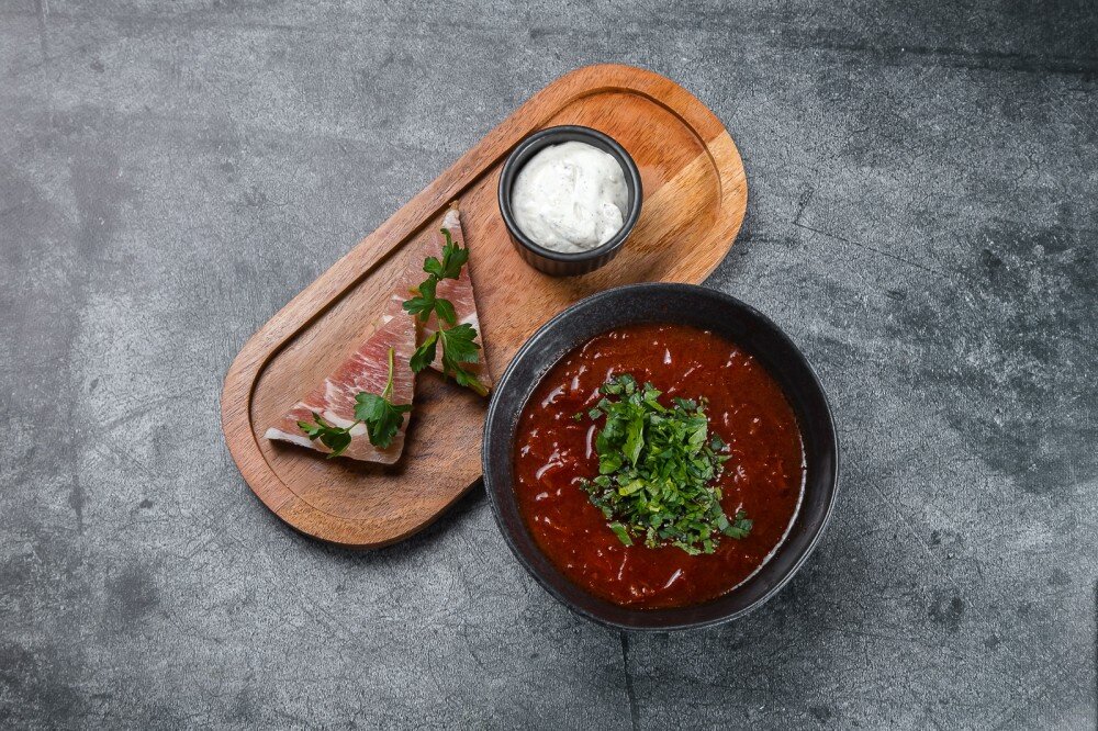 Борщ с говядиной