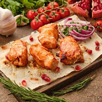 Шашлык из куриной грудки