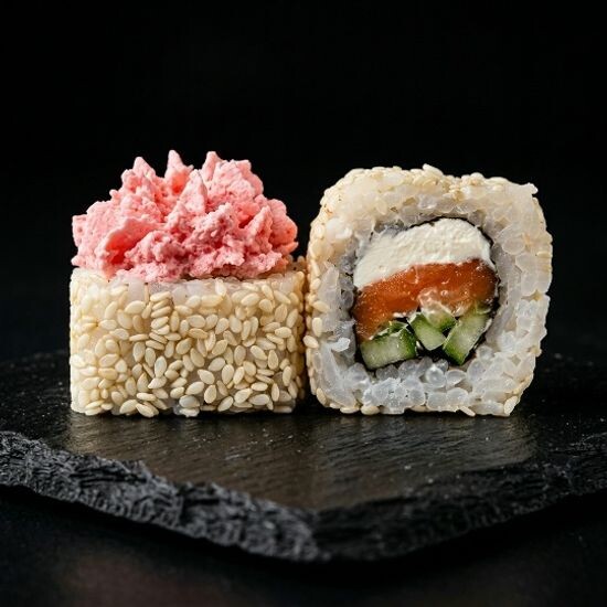 Лава с лососем