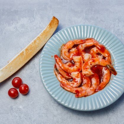 Креветки в соусе свит чили